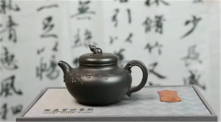 原礦底槽清，徐飛老師還原燒作品《紫瓠》