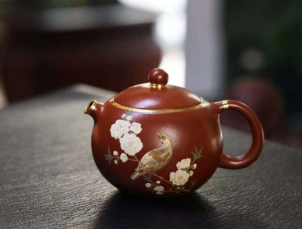 顧美云老師一把小西施告訴你什么叫精致——重工泥繪包金