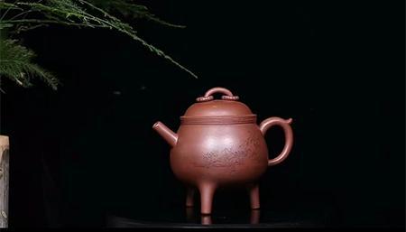 顏值與實用并存的紫砂美器《雙圈三腳鼎》，劉榮老師制