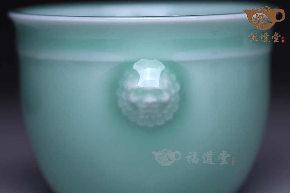 獸首對杯