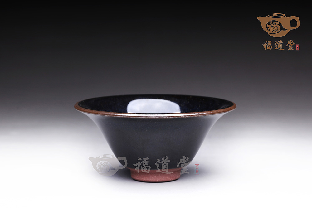 烏金藍(lán)窯變盞