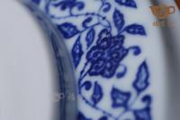 雍正青花一束蓮干泡