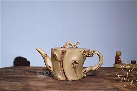省大师桑黎兵极品《梅开五福壶》