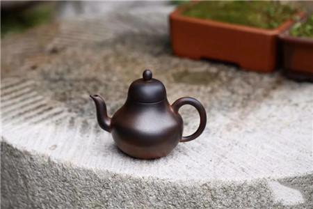 紫砂与柴火的相遇相交 成就的杰作柴烧紫砂壶