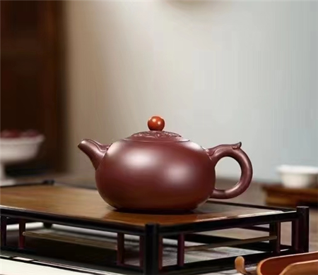 紫泥搭配大红袍，感叹杨军保老师的穷工极巧