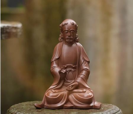 陈宗宝仿明正德达摩祖师像，范泽锋督造