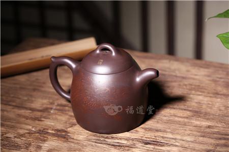釉彩绘工艺的隐龙，遇水显现叱咤风云之身姿