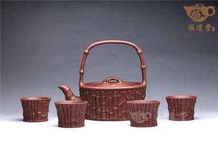 花中君子入紫砂