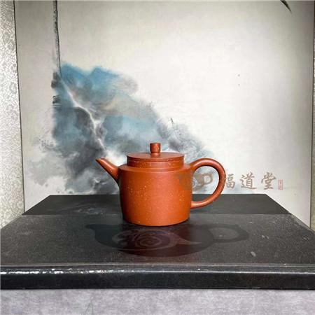 极致精工的朱泥艺术品，出自紫砂新秀《平盖桑扁》
