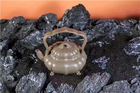 省大师范泽锋筋纹提梁壶《六度之利》