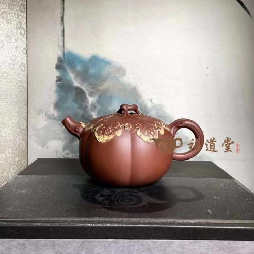 壶画合一，桑黎兵老师作品《福运绵长壶》