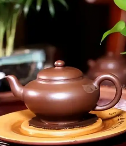 一厂老紫泥560cc大品《扁婴》，顾景舟一脉风格经典器型
