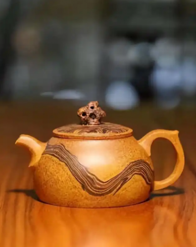 当古法烧工艺遇上绞泥