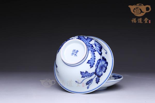 虞美人盖碗