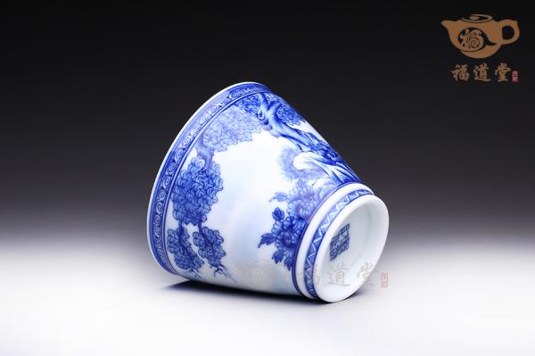 龙凤束口杯