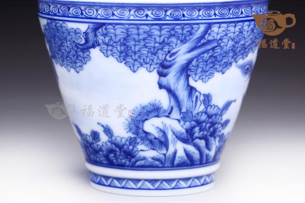 龙凤束口杯