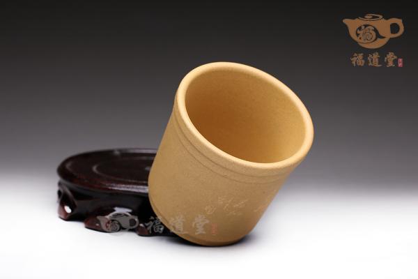 单面刻手工杯