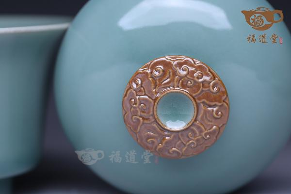 风生水起三才盖碗