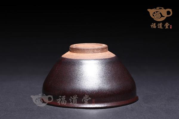 柿红木叶盏