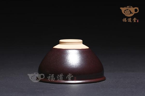 柿红木叶盏