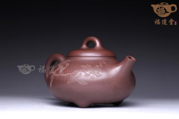 三足石瓢（谭泉海刻）