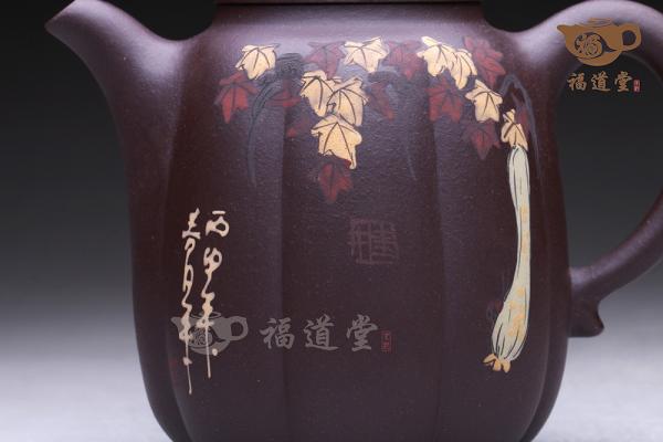 泥绘金瓜
