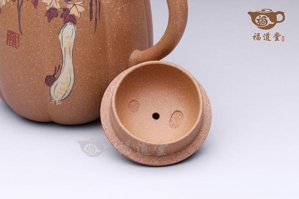 泥绘金瓜