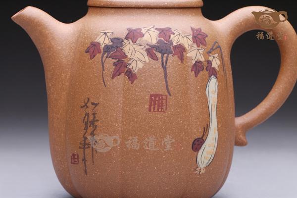 泥绘金瓜