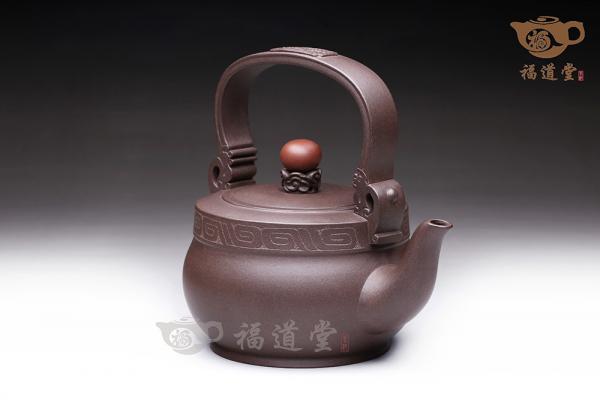 双龙提梁壶