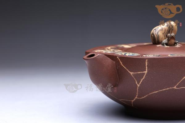 青蛙莲心茶具（六件）