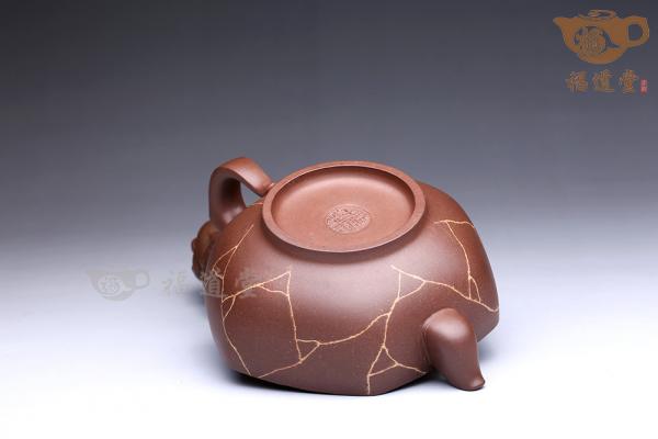 青蛙莲心茶具（六件）