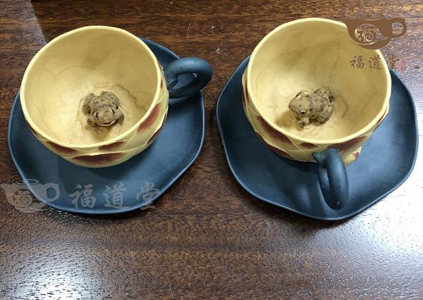 荷花茶具套壶