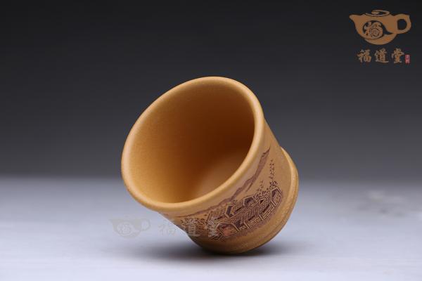 段泥刻绘杯