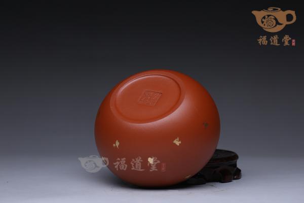 洒金小牛盖茶叶罐