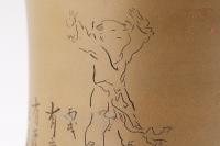 笔筒（范曾画）